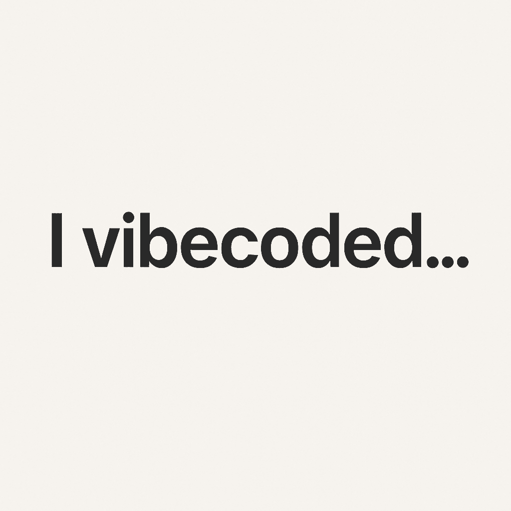 Code, Vibes and Nostalgia
